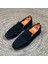 Içi Naturel Deri Dışı Süet Loafer Ayakkabı M1255 1