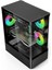 Intense Siyah 500W 80P Tuş Kontrollü Rgb 5X120MM Fanlı Özel Tak Çıkar Vidasız Kapaklar MATX Gaming Kasa 3