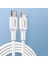 Mfı Lisanslı Pd Type-C To Lightning 1.20M Hızlı Şarj ve Data Kablosu Beyaz 2