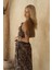 Sulliven Fırfır Detay Vizon Crop Pantolon Takım 3