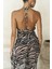 Sulliven Fırfır Detay Siyah Crop Pantolon Takım 6