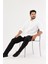 AC&Co / Altınyıldız Classics Erkek Beyaz Ütülemesi Kolay Slim Fit Dar Kesim Klasik Yaka Pamuklu Gömlek 3