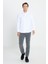 AC&Co / Altınyıldız Classics Erkek Beyaz Ütülemesi Kolay Slim Fit Dar Kesim Klasik Yaka Pamuklu Gömlek 7