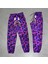 Ipeksi Iki Iplik Mevsimlik Bape Nakişli Eşofman Pantolon - Mor 2