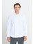AC&Co / Altınyıldız Classics Erkek Beyaz Ütülemesi Kolay Slim Fit Dar Kesim Klasik Yaka Pamuklu Gömlek 8