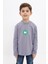 Erkek Çocuk Baskılı Sweatshirt 1