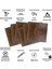 3 Boyutlu Duvar Paneli Kabartmalı Geometrik Yuvarlak Desen Pvc 41X41 Cm/ 6 Adet /1 M² Teak 2