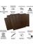 3 Boyutlu Duvar Paneli Kabartmalı Kılçık Desen Pvc 41X41 Cm/ 6 Adet /1 M² Teak 2