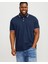 Jack&jones 12143859 Jjepaulos Polo Yaka Noos Battal Buyuk Beden Kısa Kol Tshırt 1