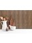3 Boyutlu Duvar Paneli Kabartmalı Baklava Desen Pvc 41X41 Cm/ 6 Adet /1 M² Antik 4