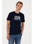 Erkek Lacivert Tişört 50306923-VR033 1