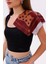 Koyu Bordo Terrazzo - Madrid Model Fular Estascarf 1