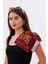 Koyu Bordo Terrazzo - Madrid Model Fular Estascarf 2