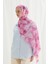 Moon Ipek Krep Şal - Pembe 2