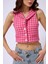 Ipeksi Kazayağı Crop Yelek 8