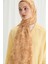 Viena Ipek Krep Şal - Sarı 3