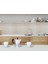 3 Boyutlu Duvar Paneli Kabartmalı Metro Desen Pvc 41X41 Cm/ 6 Adet /1 M² Beyaz Huş 5