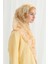 Viena Ipek Krep Şal - Tereyağ Sarısı 3