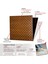 3 Boyutlu Duvar Paneli Kabartmalı Puantiye Desen Pvc 41X41 Cm/ 6 Adet /1 M² Altın Meşe 3