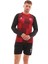 Sünger Destekli Kaleci Forma Takımı, Kırmızı-Siyah K0142 5
