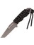 Smith Wesson® Paracord Neck Knife Gray Plain Tanto Fixed Boyun Bıçağı SW910TAMCP 5