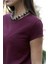 Suva Kısa Kol Bordo T-Shirt 6