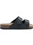 KS0765SE Soft Step Erkek Çift Bantlı Mantar Terlik 40-46 04 - Mat Siyah 1