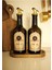 Home Ahşap Stantlı 2'li Amber Gold Tıpalı 500 ml Cam Ayçiçek Yağı Zeytinyağı Şişesi Yağdanlık 1