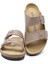 KS10260SK Soft Step Kadın Çift Bantlı Mantar Terlik 36-41 46 - Vizon 2