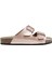 KS10260SK Soft Step Kadın Çift Bantlı Mantar Terlik 36-41 44 - Rose Gold 1