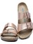 KS10260SK Soft Step Kadın Çift Bantlı Mantar Terlik 36-41 44 - Rose Gold 2