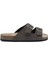 KS0765SE Soft Step Erkek Çift Bantlı Mantar Terlik 40-46 03 - Kahve 1