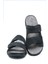 SIB4412 Kifidis-Natura Erkek Çift Bantlı Anatomik Deri Terlik 40-45 Siyah/black 2