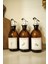 Home Amber Cam Zeytinyağı Limon Suyu Sirke Şişesi Yağdanlık 3lü Set 300ML 3