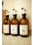 Home Amber Cam Zeytinyağı Limon Suyu Sirke Şişesi Yağdanlık 3lü Set 300ML 5
