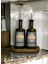 Home Ahşap Stantlı 2'li Amber 500 ml Cam Ayçiçek Yağı Zeytinyağı Şişesi Yağdanlık 1