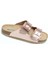 KS10260SJ Kifidis-Kids Soft Step Çocuk Çift Bantlı Mantar Terlik 30-35 44 - Rose Gold 2