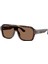 DG4507 (502/73) | Unisex Kahverengi Güneş Gözlüğü 1