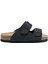 KS10260SJ Kifidis-Kids Soft Step Çocuk Çift Bantlı Mantar Terlik 30-35 04 - Mat Siyah 1