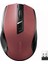 4000 Dpı Ergonomik Sessiz Kablosuz Optik Mouse, Kırmızı, 25752 1