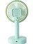 EFN-510 Yeşil- Sarı 1200MAH 5 Inç 3 Hız Kademeli Dönebilen Masaüstü USB Fan 4