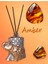 Amber Kokulu Oda Kokusu – Fil Biblo Tasarım 100 ml Çubuklu 1