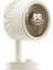 EFN14 Krem 1200MAH 3 Hız Kademeli Masaüstü USB Fan 2