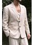 Carlo Naturel Keten Erkek Blazer 7