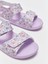 Lcw Steps Lila Baskılı Cırt Cırtlı Kız Çocuk Sandalet 3