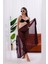 Iç Gösterir Transparan Pareo - Kırmızı Sis Model 150X95 cm 8