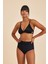 Bali Siyah Dolgusuz Pedli Üçgen Toparlayıcı Bikini Takım 3