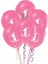 1 Yaş Baskılı Pembe Balon (100’LÜ) 1