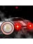 Kırmızı Angel LED Sis Lamba Far Seti Yuvarlak 89 mm Mercekli 1