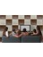 3 Boyutlu Duvar Paneli Kabartmalı Solo Desen Pvc 41X41 Cm/ 6 Adet /1 M² Teak 6